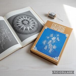 Couching: Decorative Laid Thread Embroidery by Gloria Ramsey from 1976